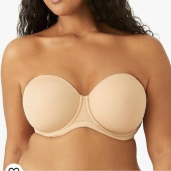 Wacoal Strapless Bra in Nude - Picture 1 of 9